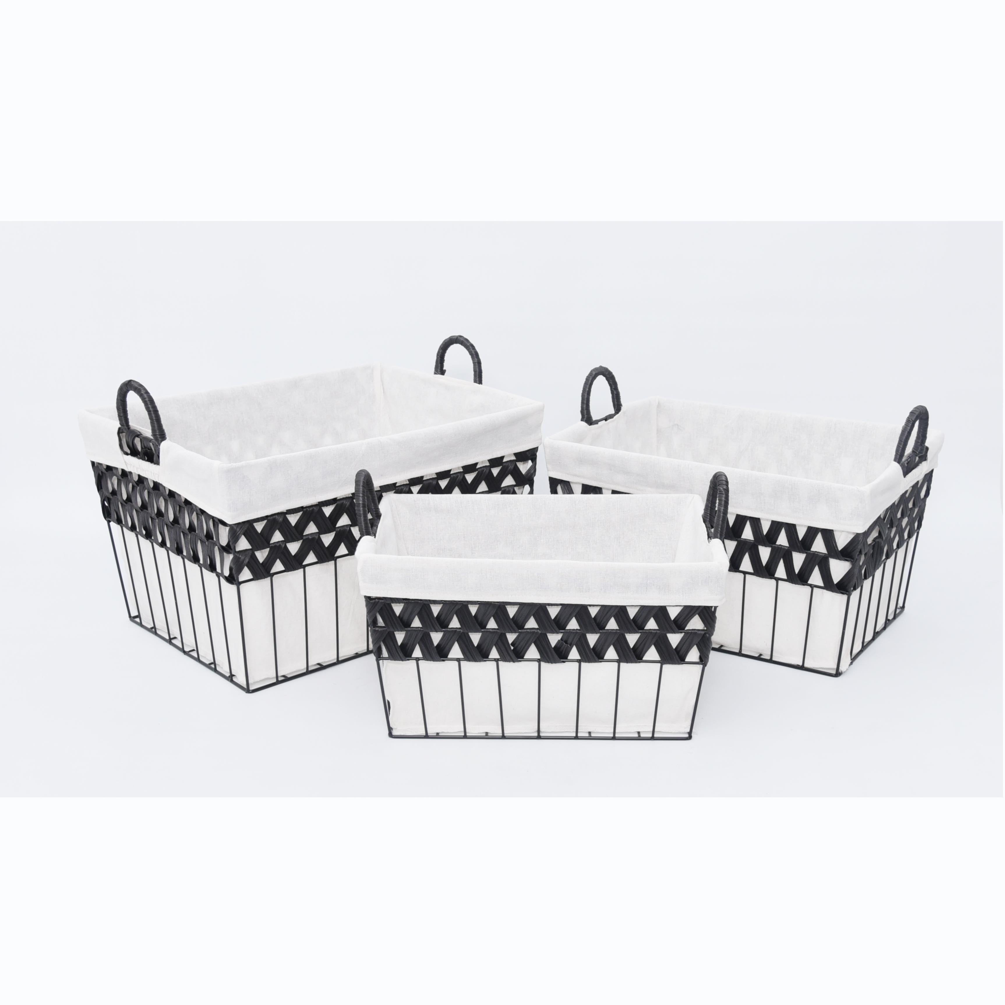 柳风收纳，客厅收纳柳编筐