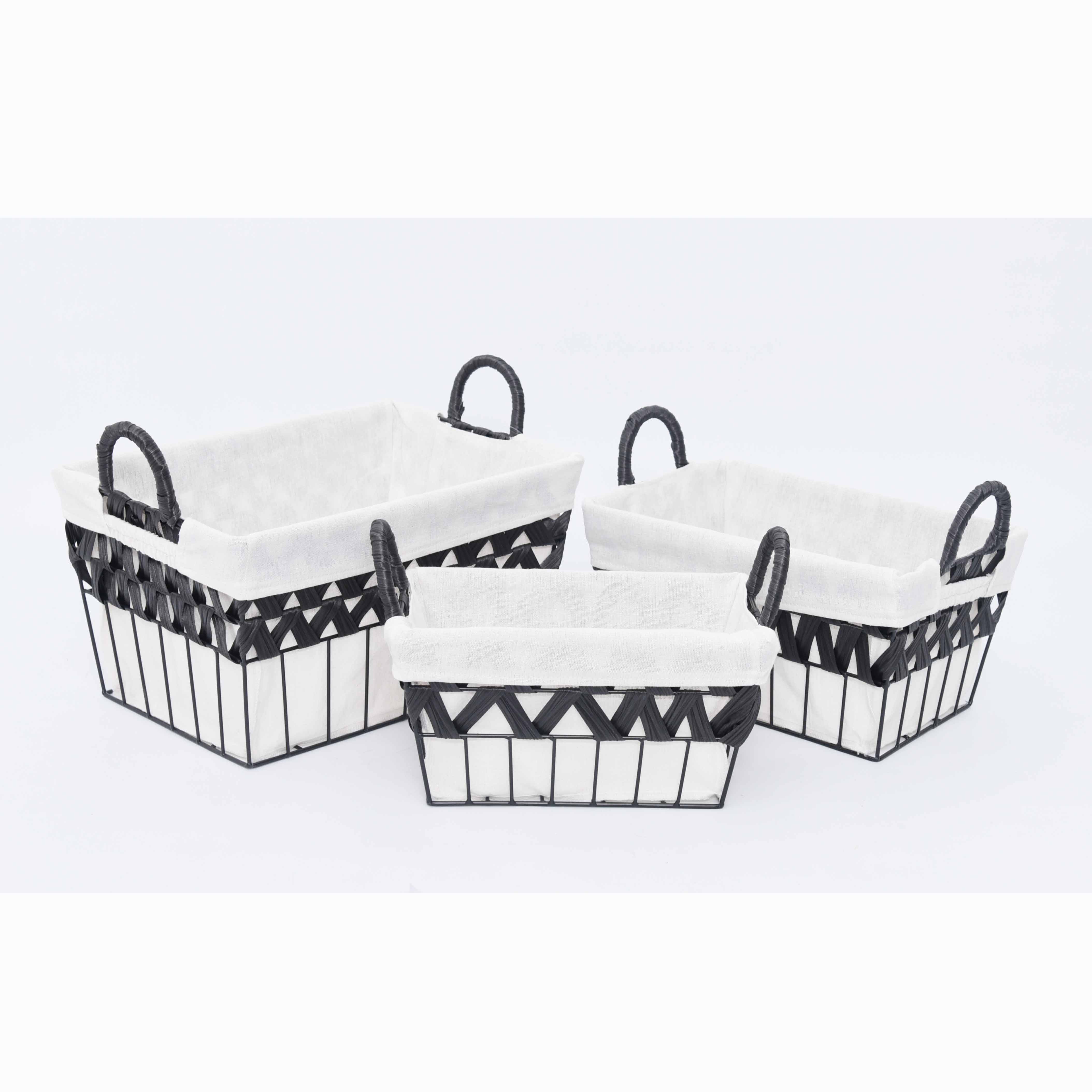 柳风收纳，客厅收纳柳编筐