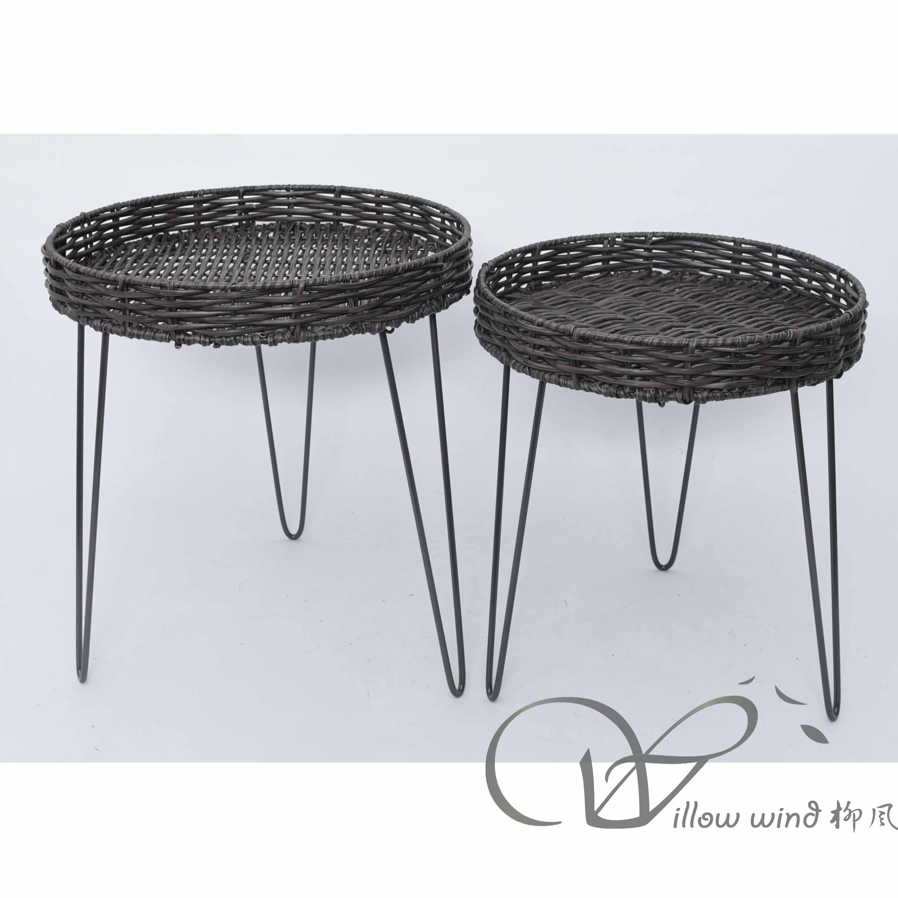 柳风收纳，客厅收纳柳编筐