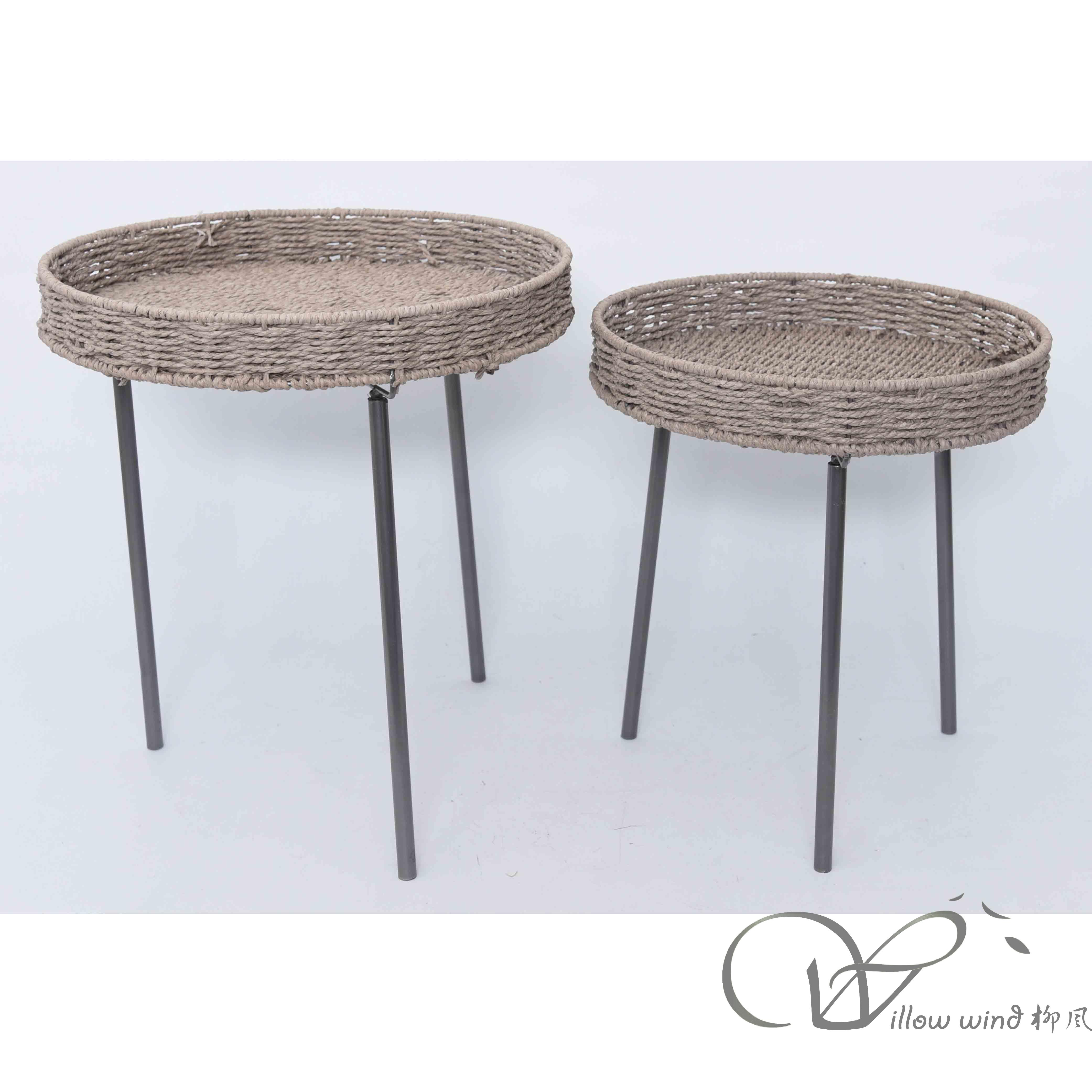 柳风收纳，客厅收纳柳编筐