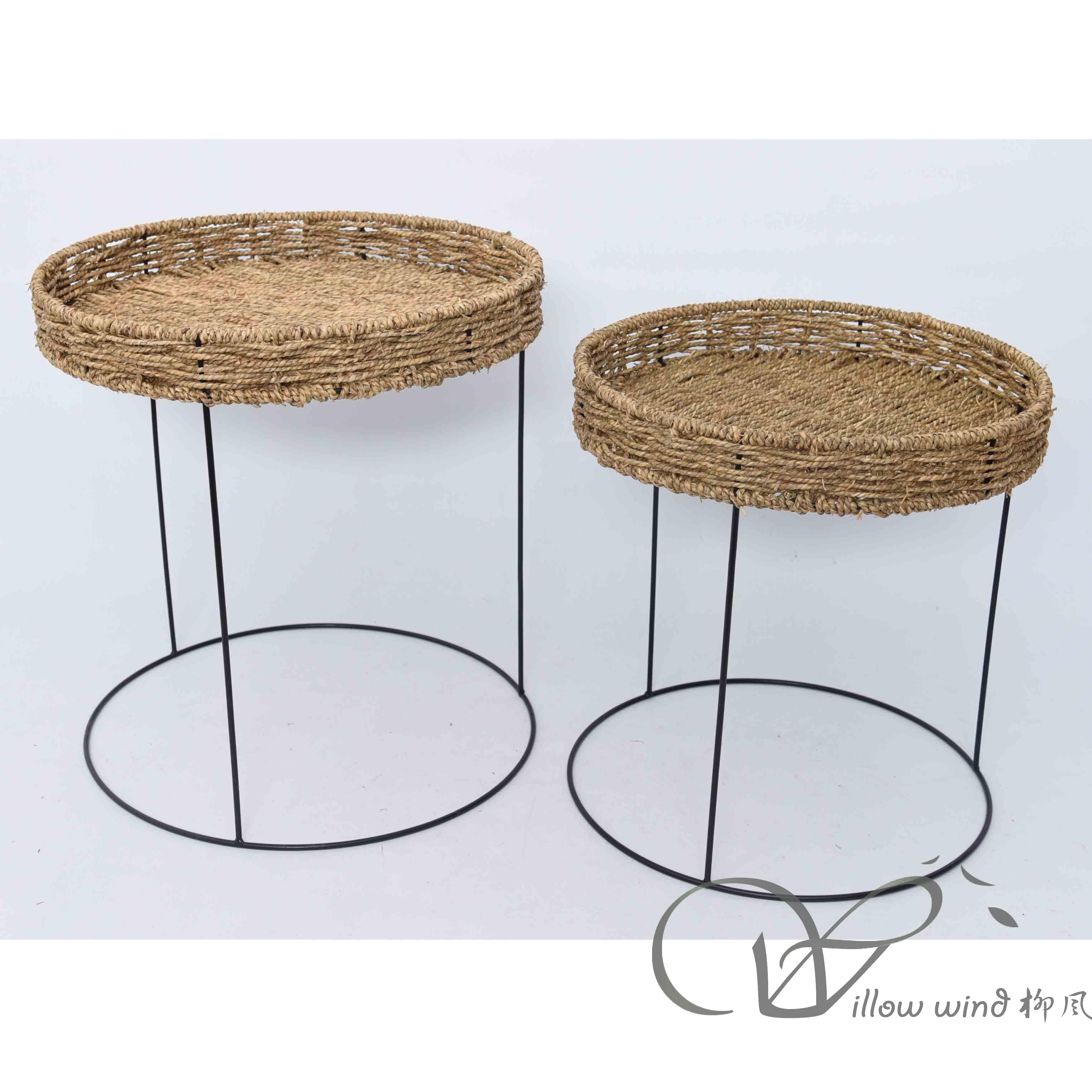 柳风收纳，客厅收纳柳编筐