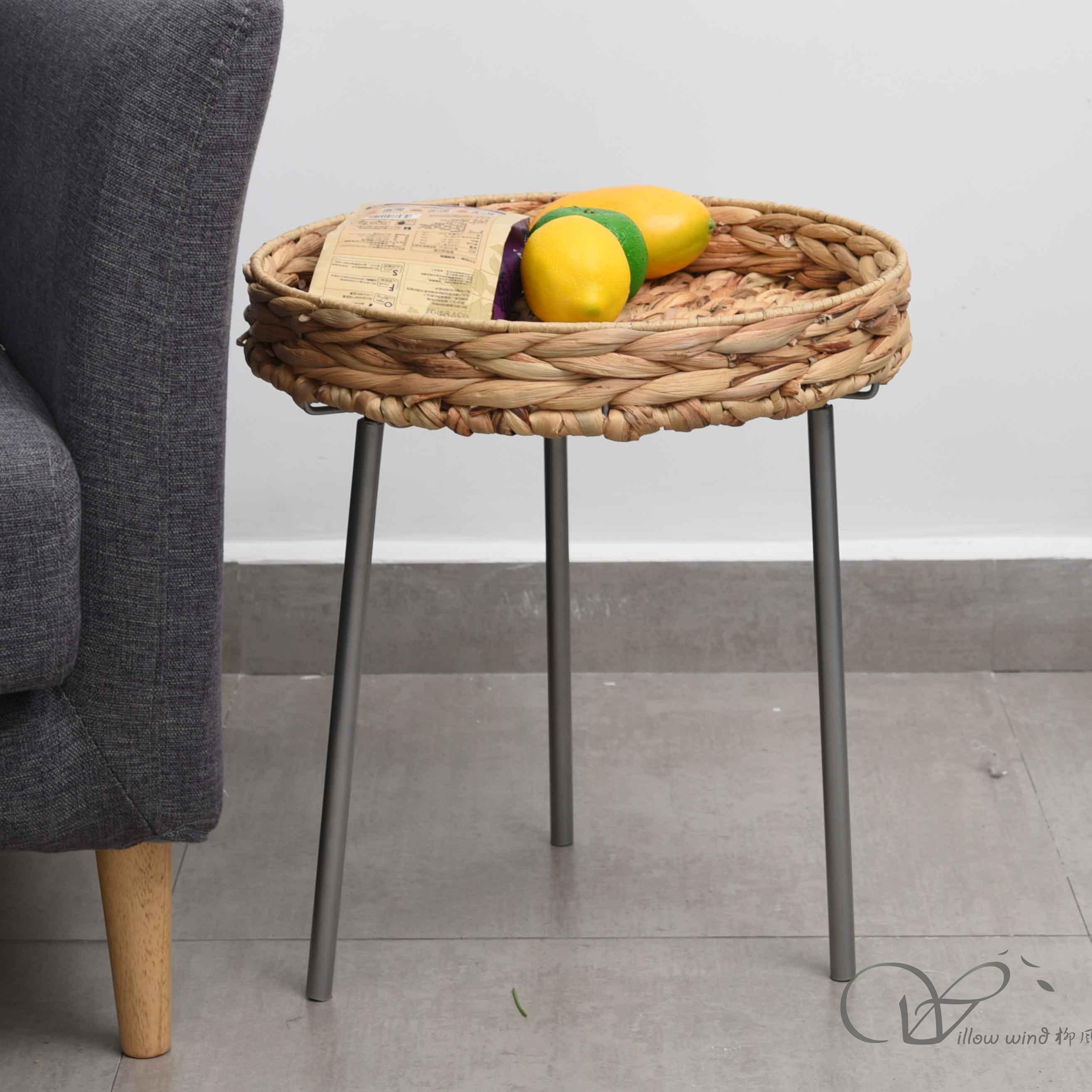 柳风收纳，客厅收纳柳编筐