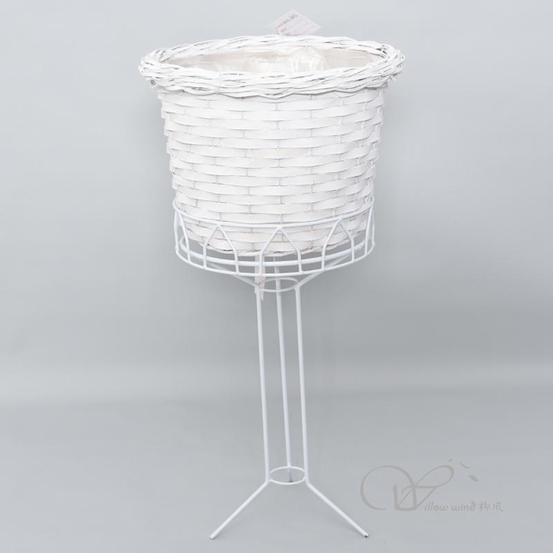 柳风收纳，客厅收纳柳编筐