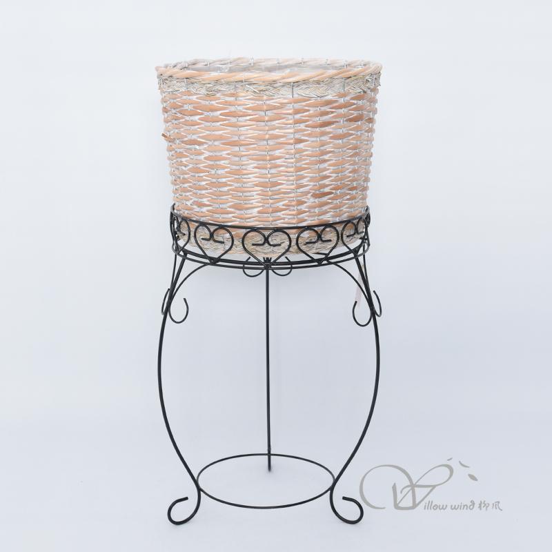 柳风收纳，客厅收纳柳编筐