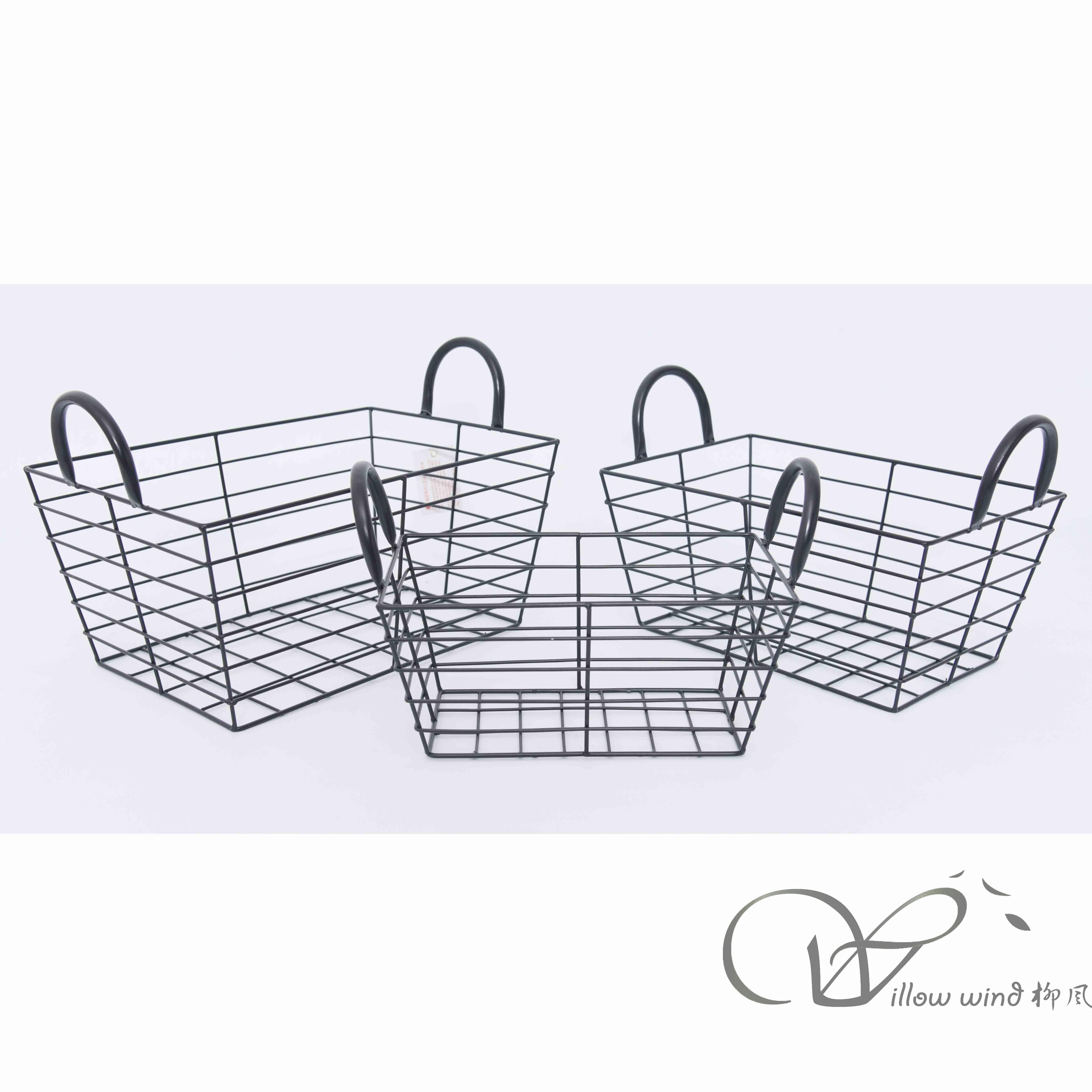 柳风收纳，客厅收纳柳编筐