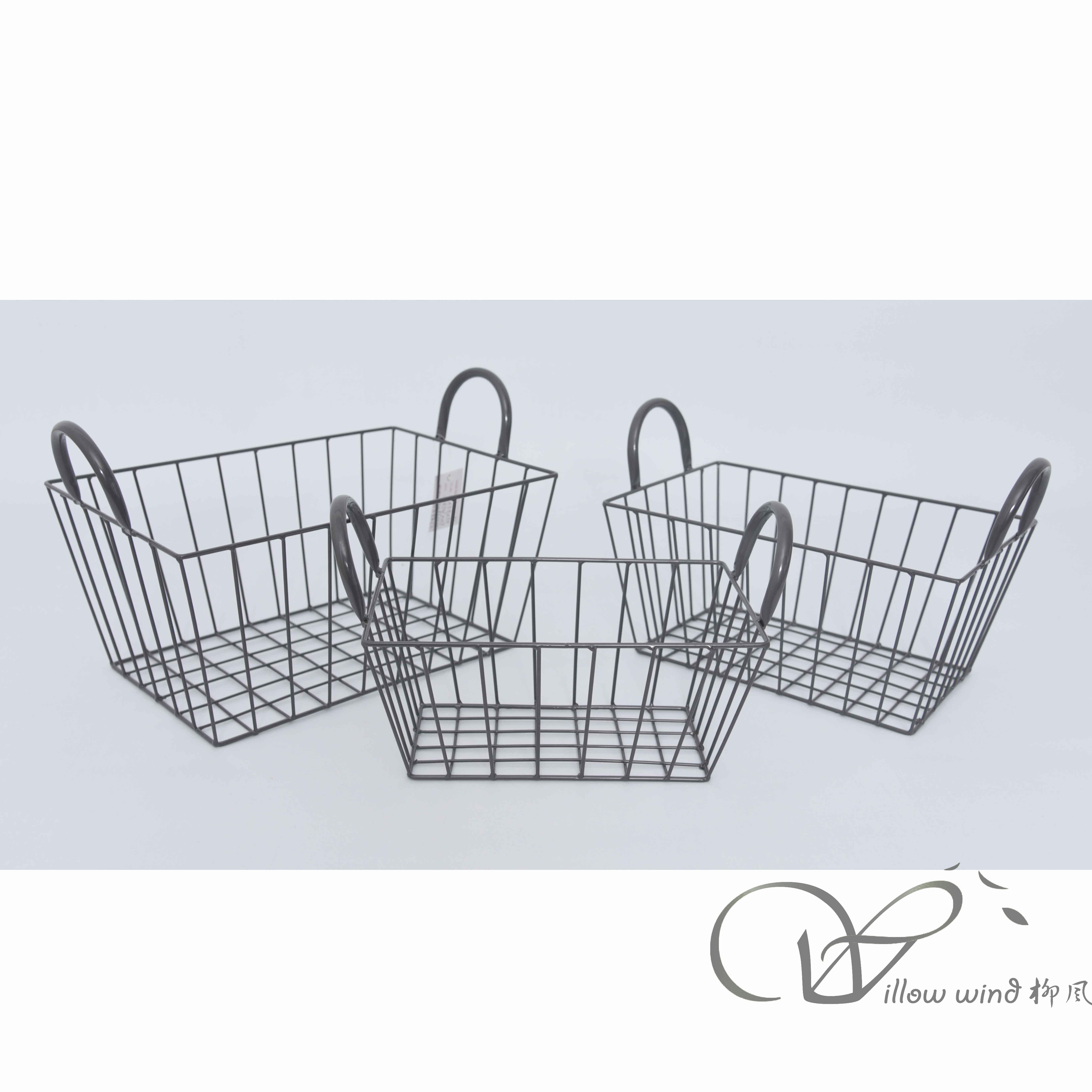 柳风收纳，客厅收纳柳编筐