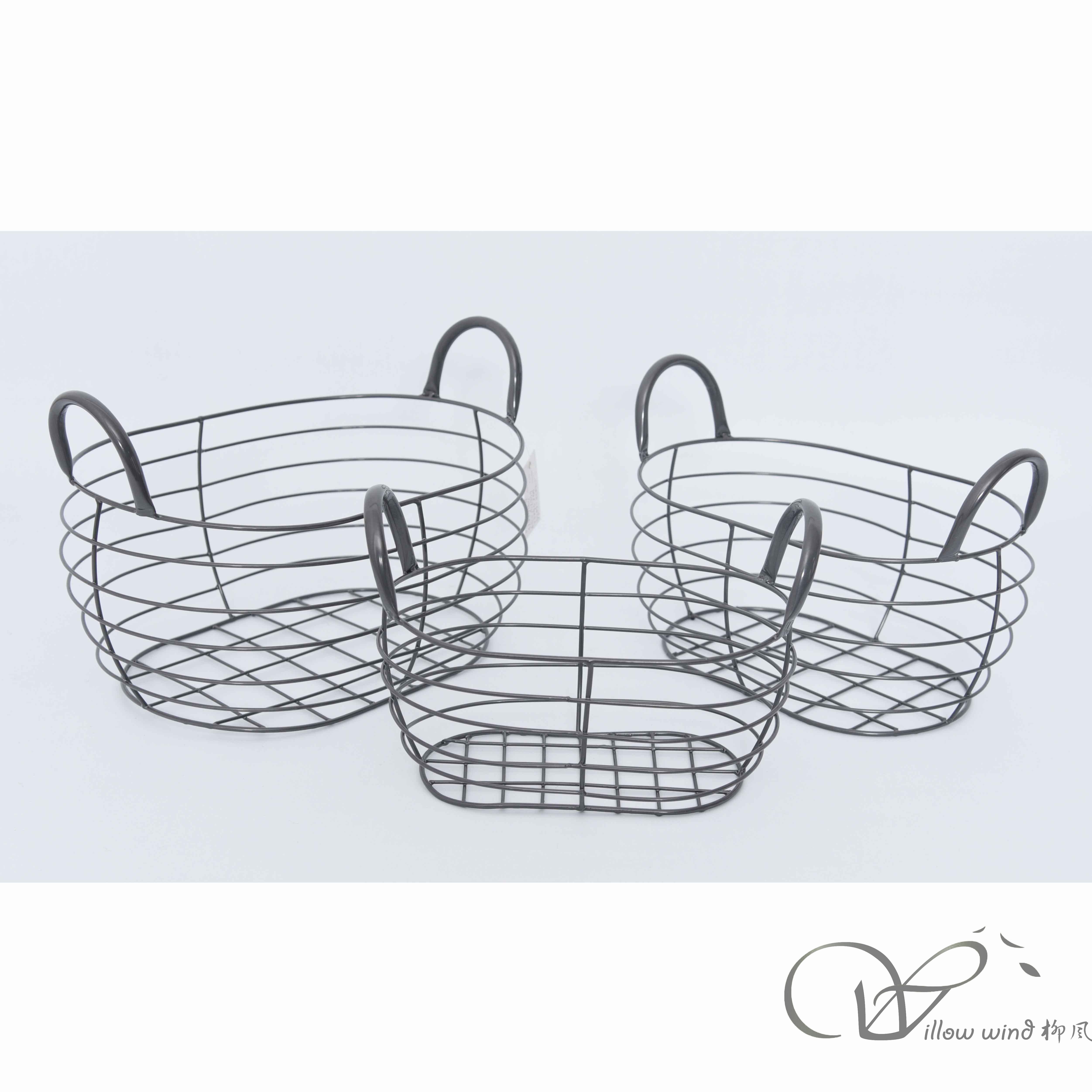 柳风收纳，客厅收纳柳编筐