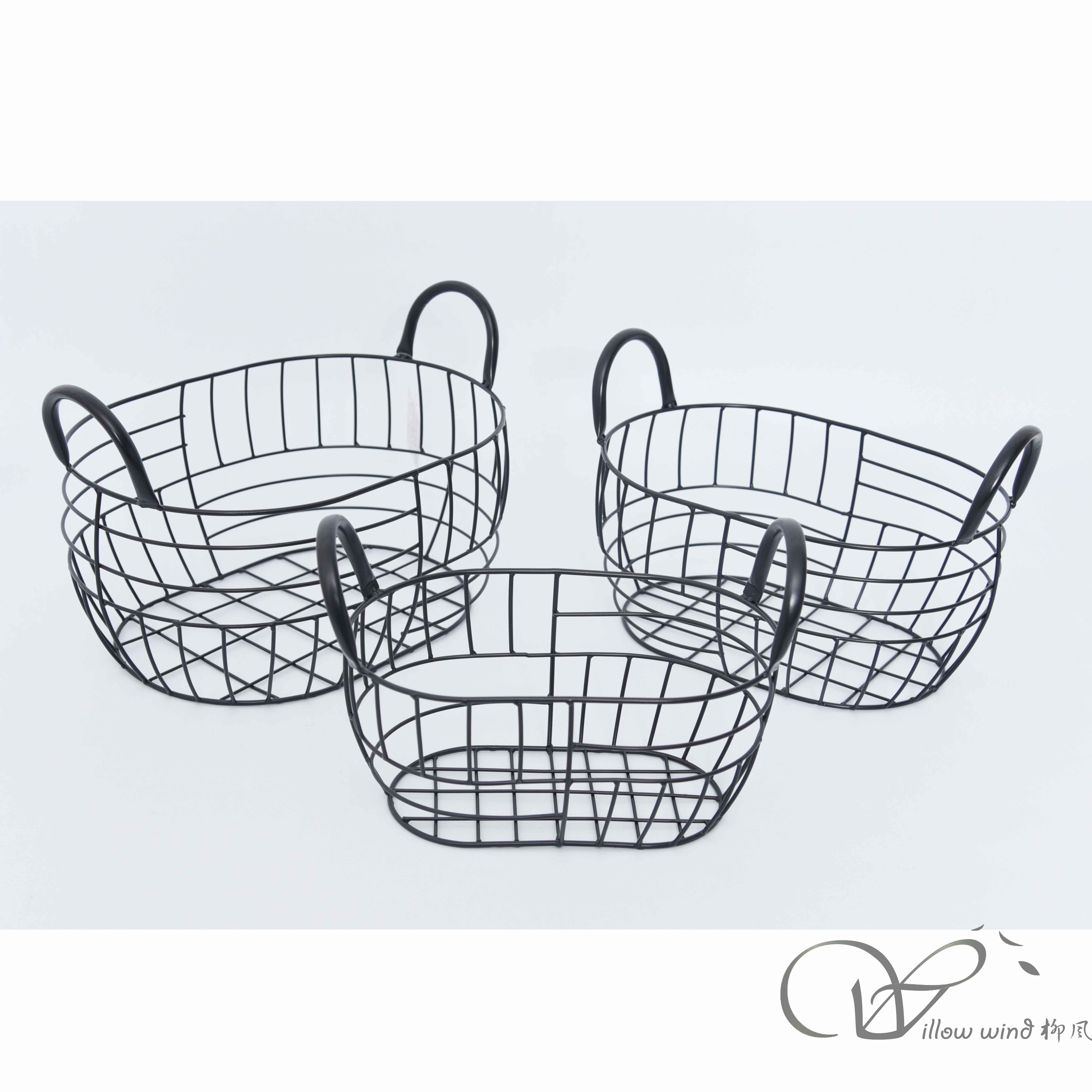 柳风收纳，客厅收纳柳编筐