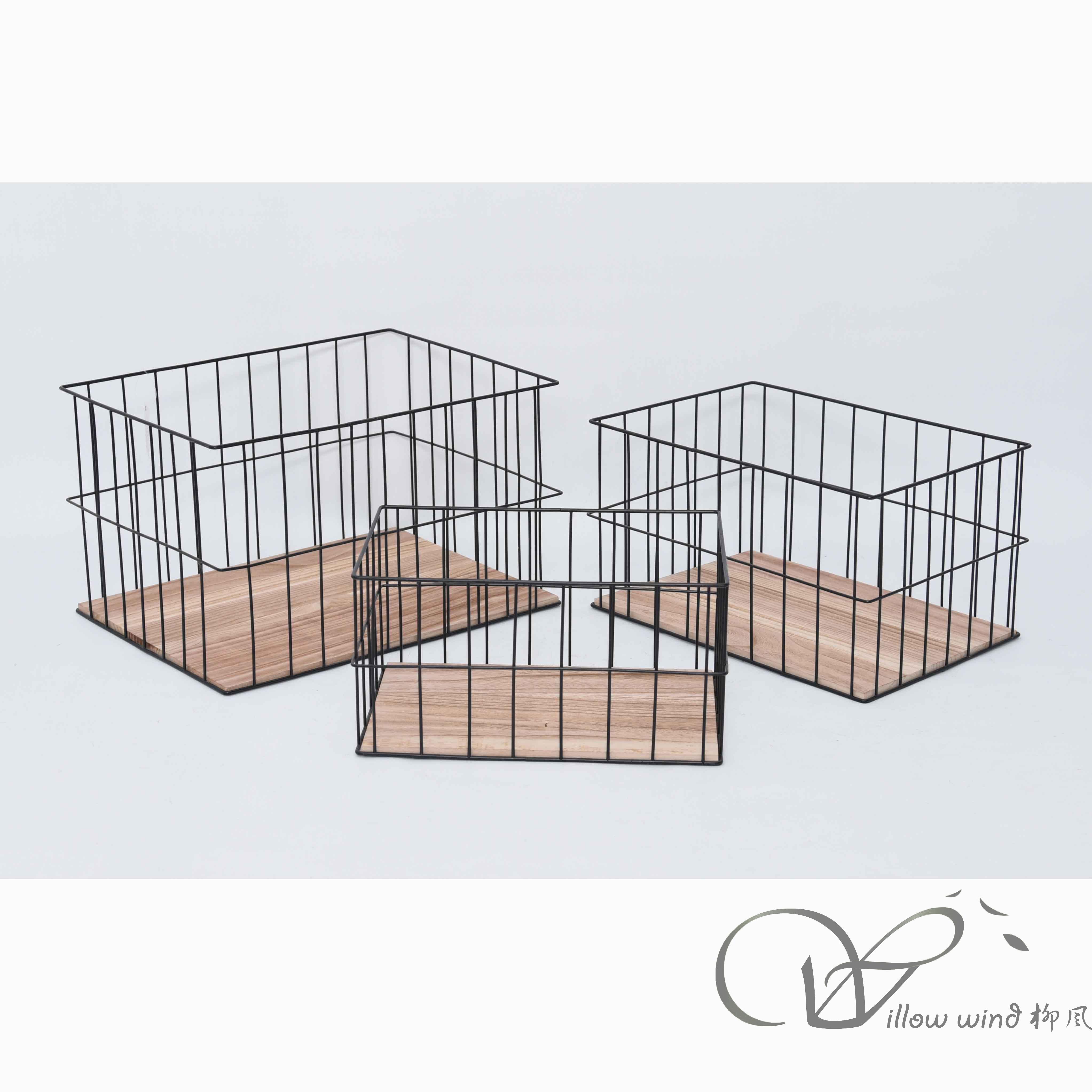 柳风收纳，客厅收纳柳编筐