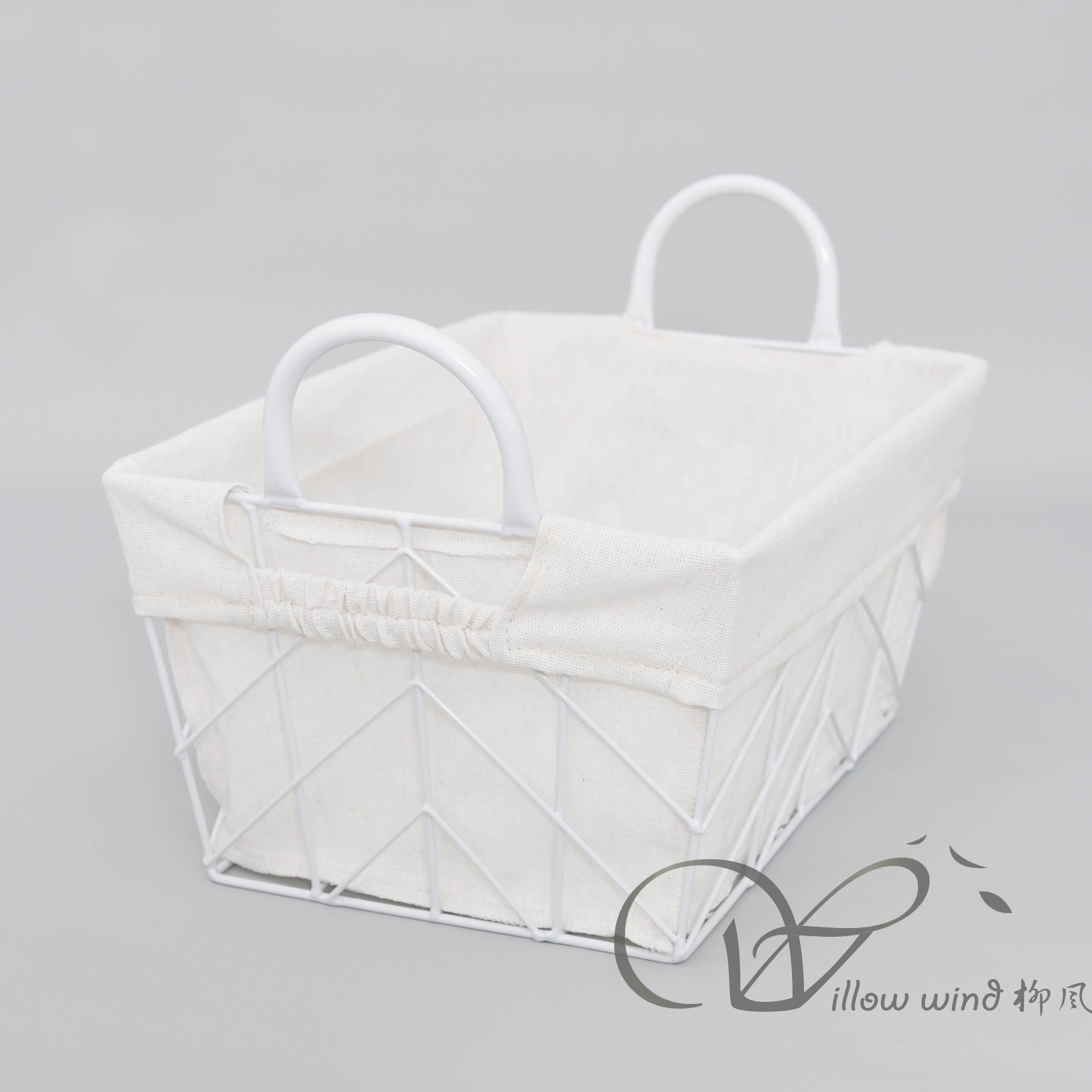 柳风收纳，客厅收纳柳编筐