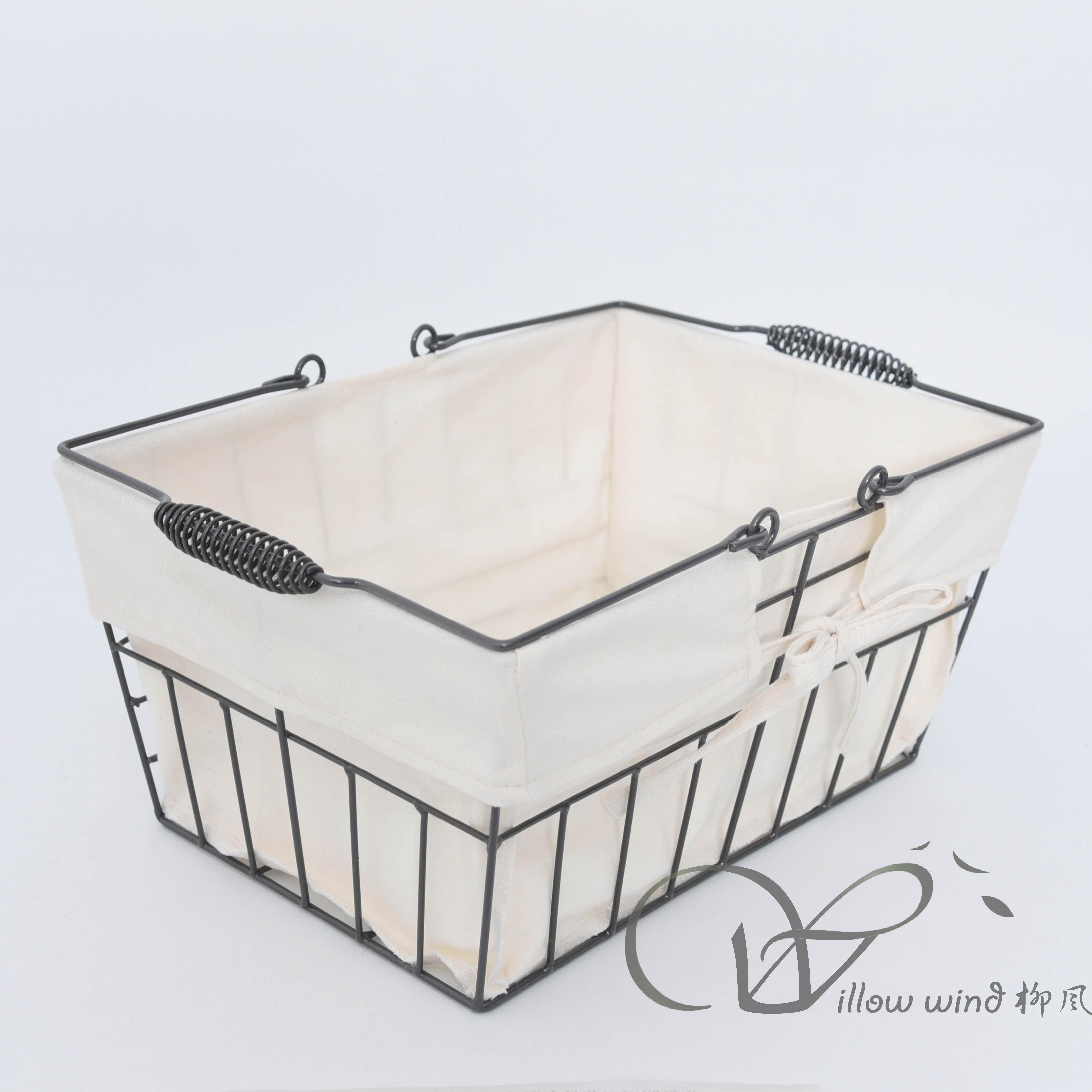 柳风收纳，客厅收纳柳编筐