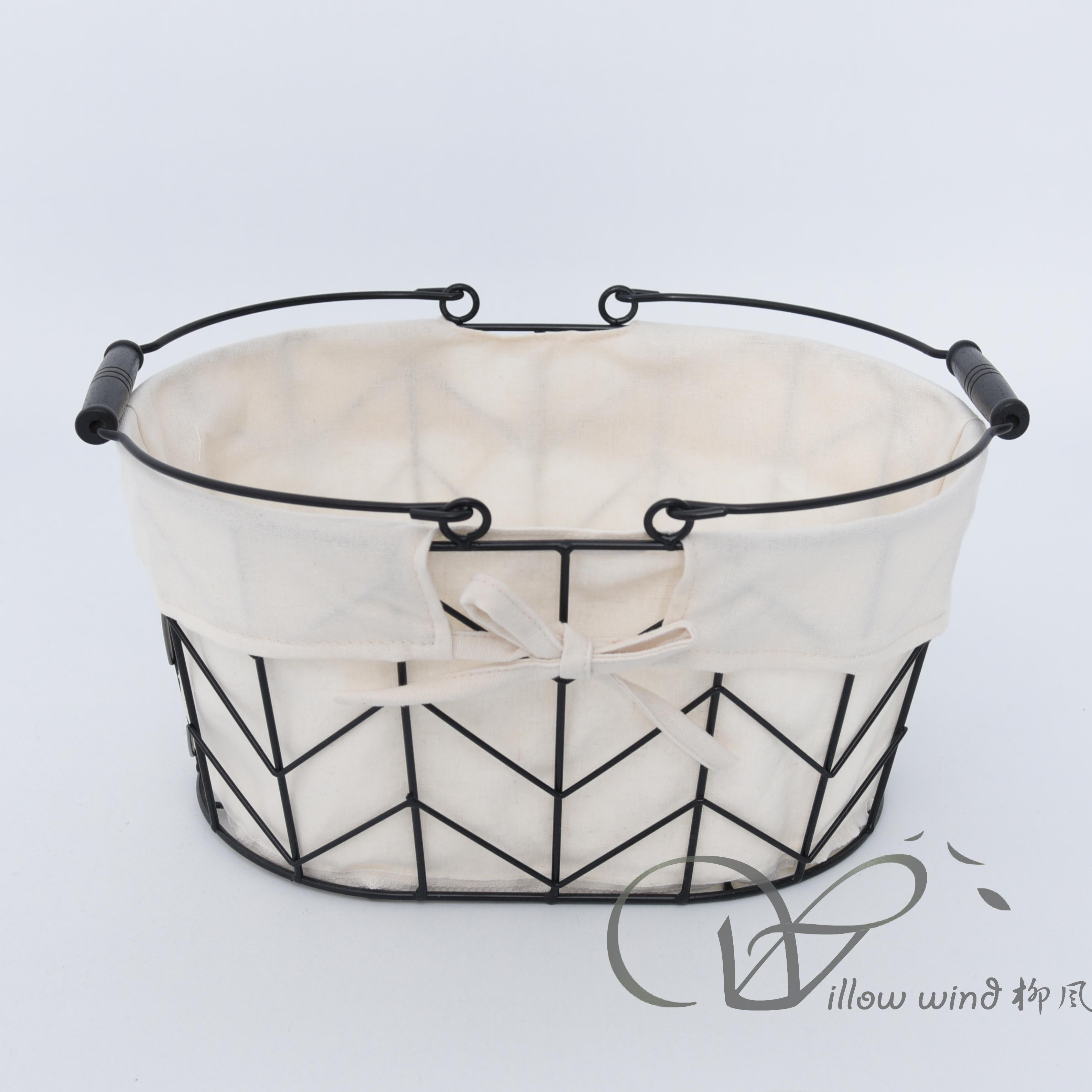 柳风收纳，客厅收纳柳编筐