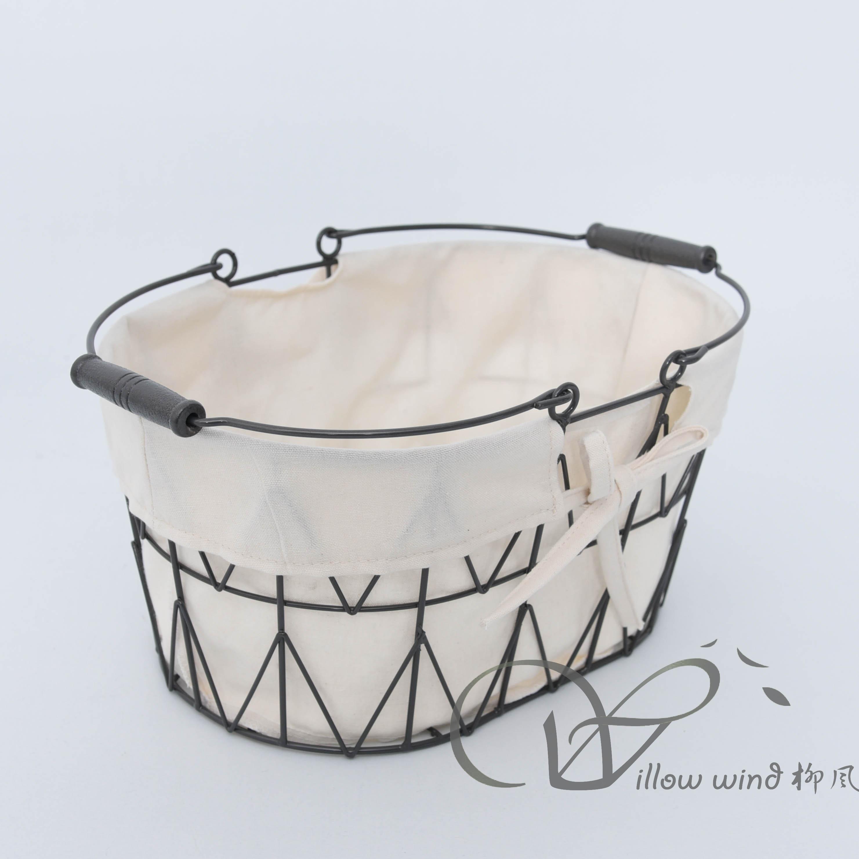 柳风收纳，客厅收纳柳编筐