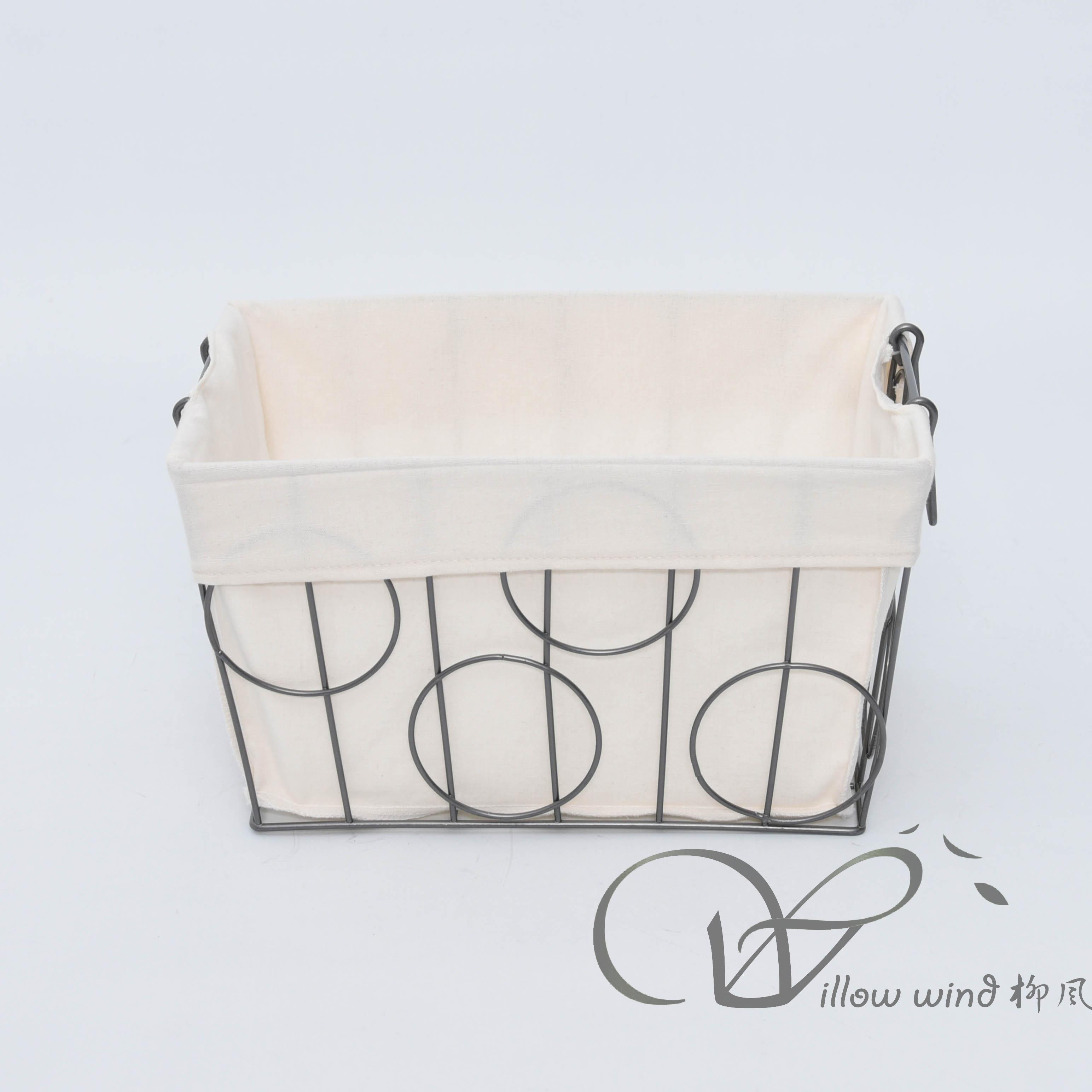 柳风收纳，客厅收纳柳编筐