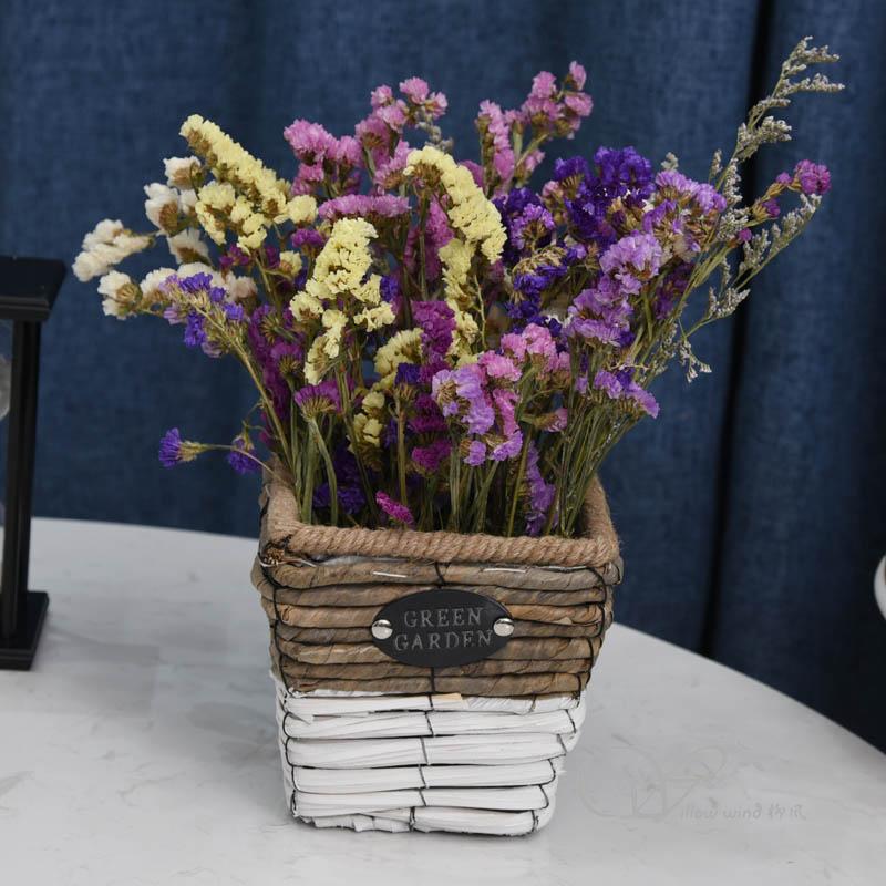 柳风收纳，客厅收纳柳编筐