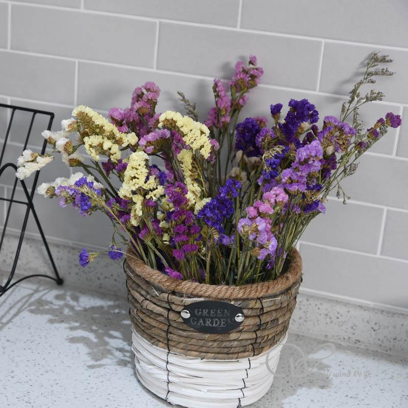 柳风收纳，客厅收纳柳编筐