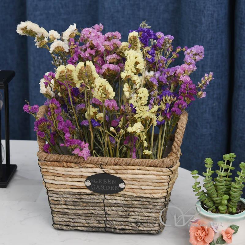 柳风收纳，客厅收纳柳编筐