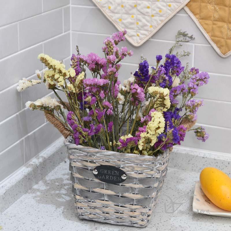 柳风收纳，客厅收纳柳编筐