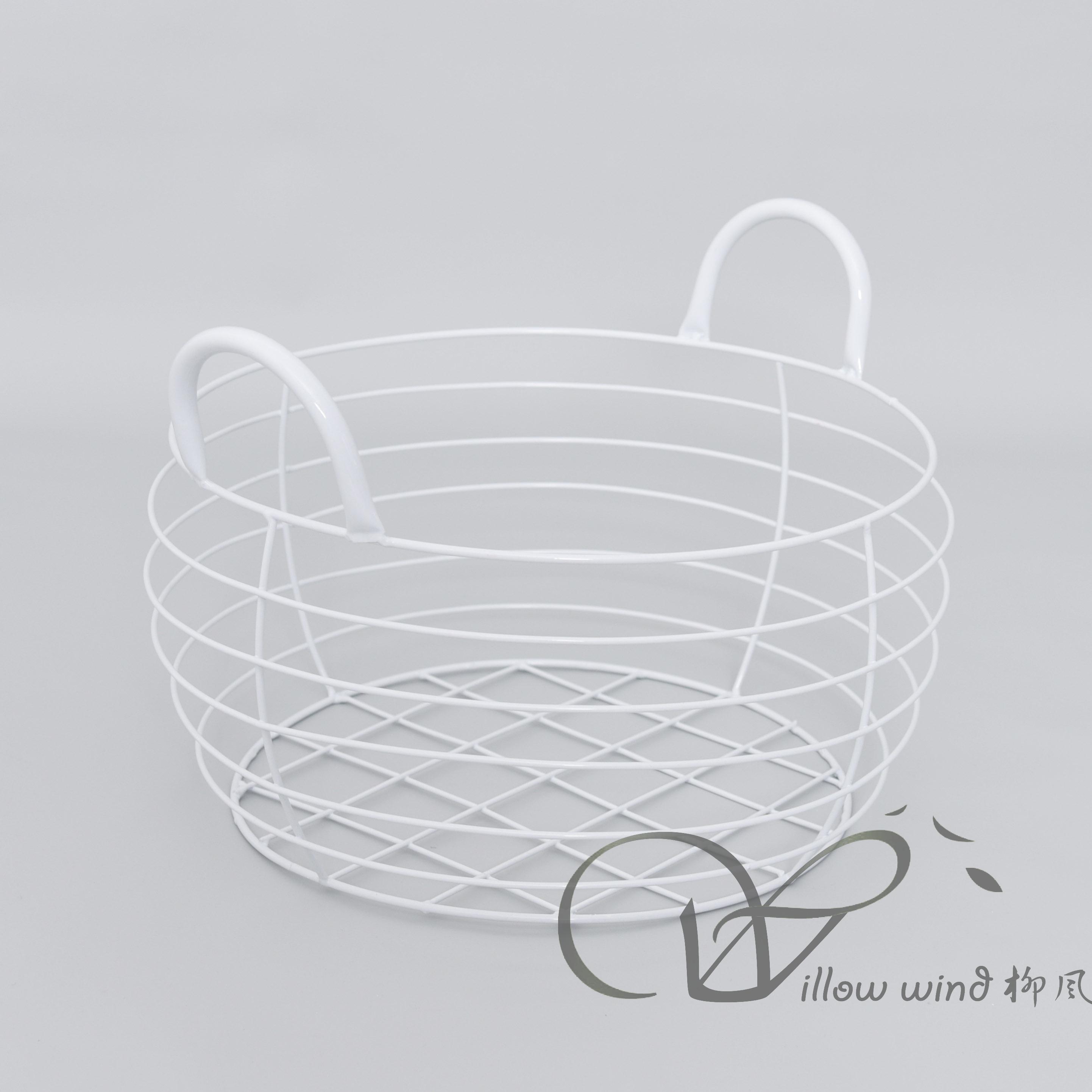 柳风收纳，客厅收纳柳编筐