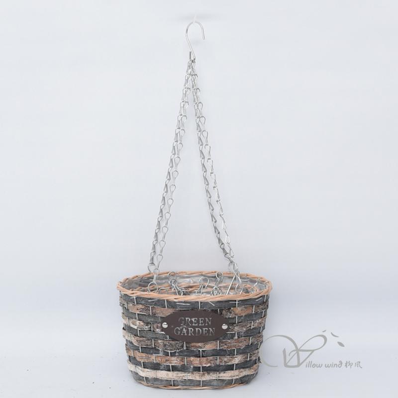 柳风收纳，客厅收纳柳编筐