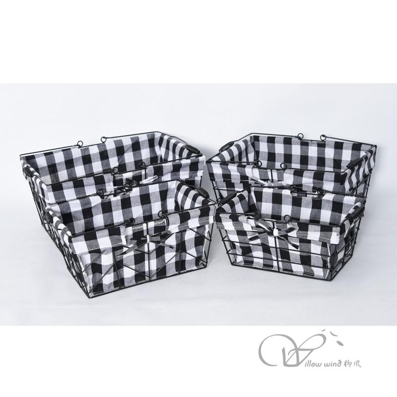 柳风收纳，客厅收纳柳编筐