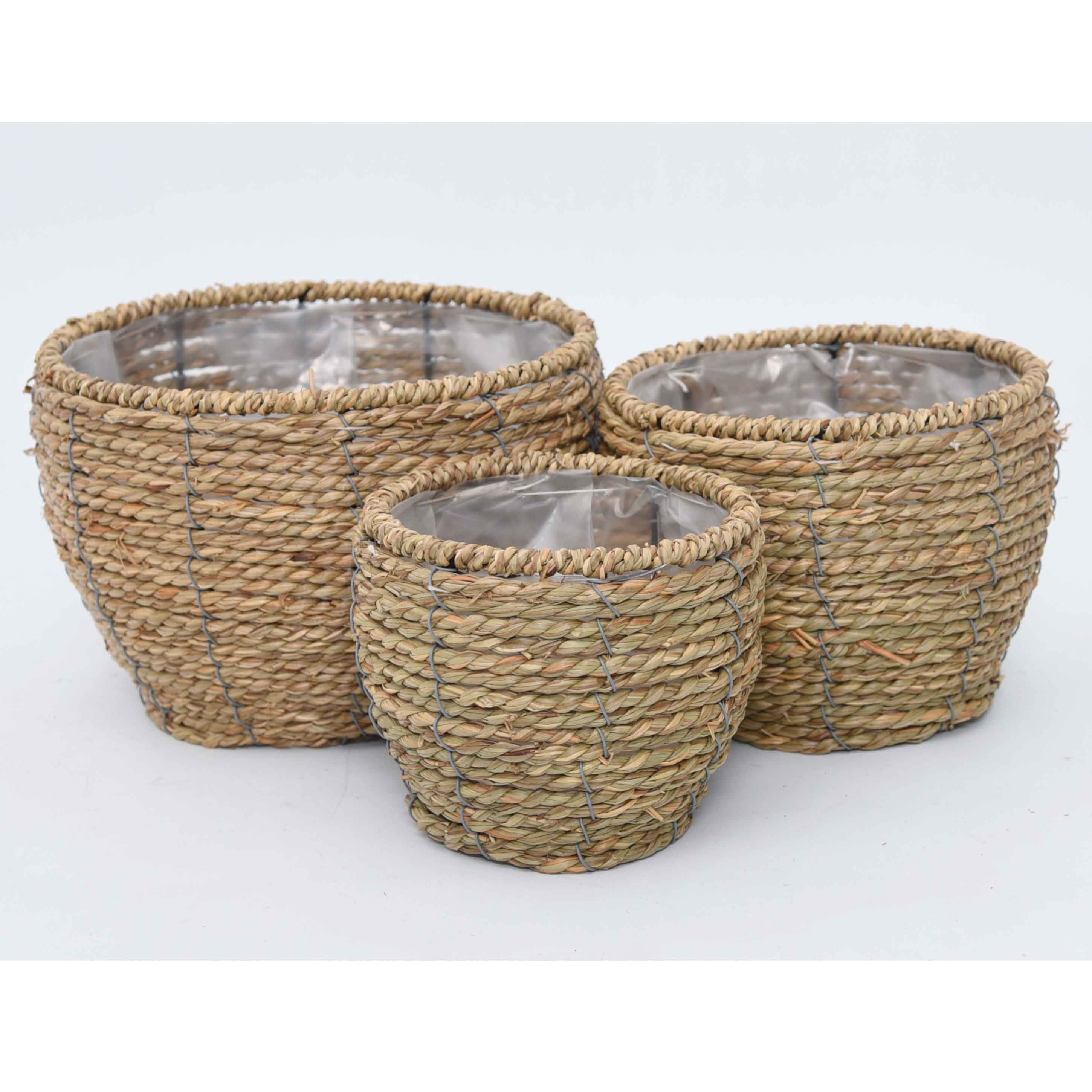 柳风收纳，客厅收纳柳编筐