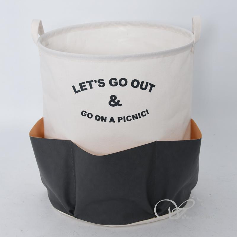 柳风收纳，客厅收纳柳编筐