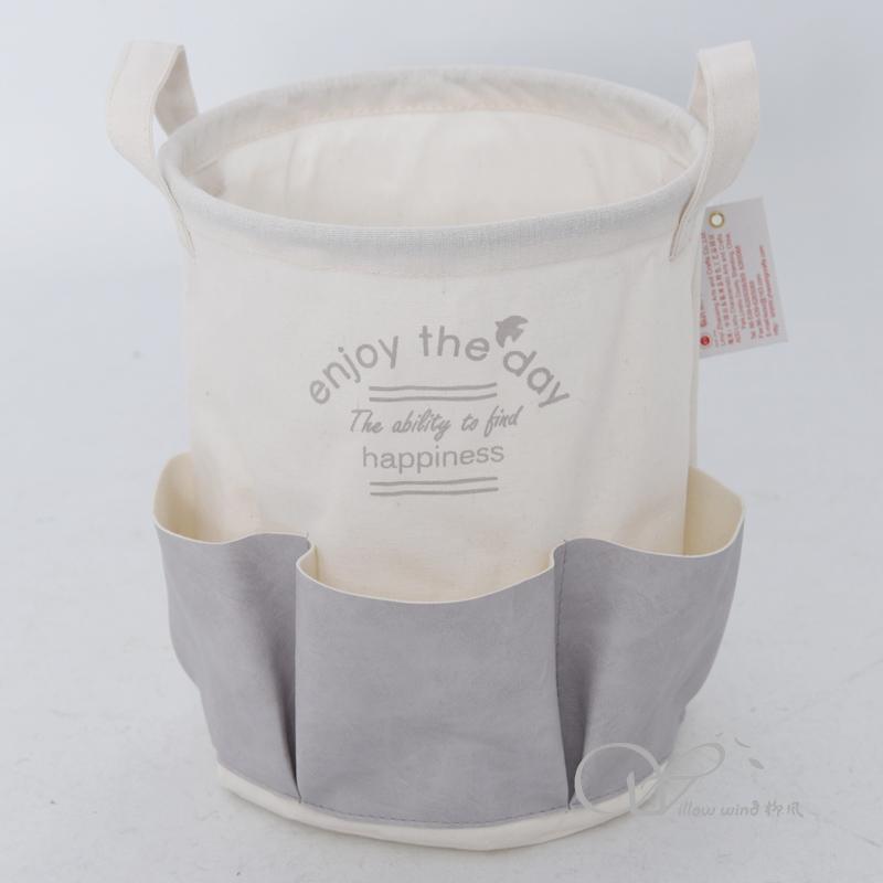 柳风收纳，客厅收纳柳编筐