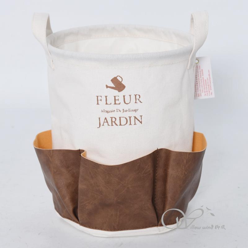 柳风收纳，客厅收纳柳编筐