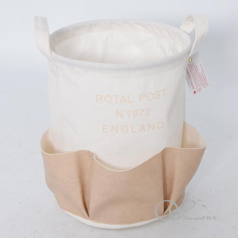 柳风收纳，客厅收纳柳编筐