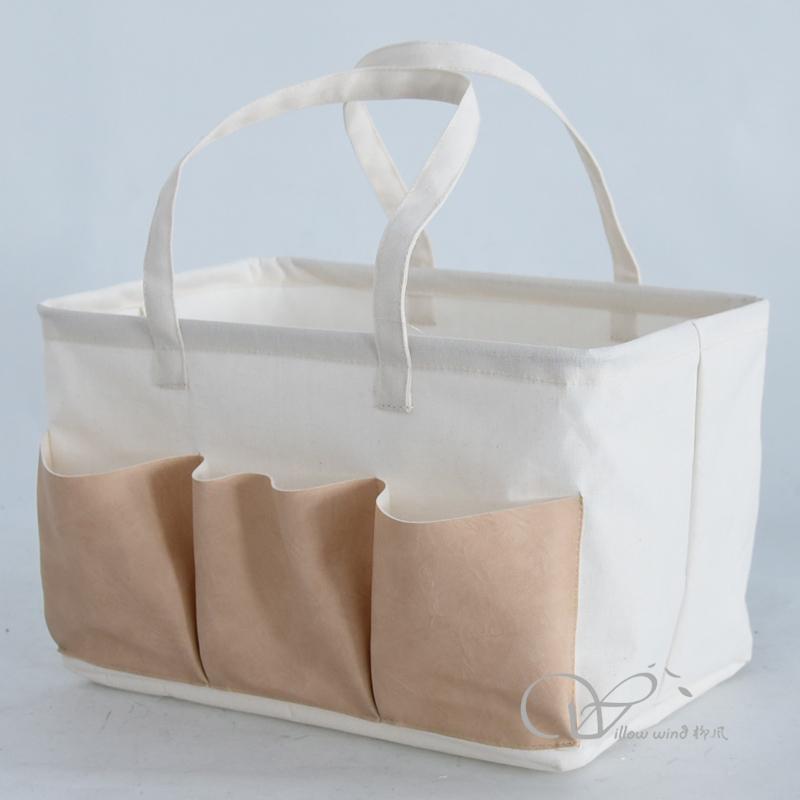 柳风收纳，客厅收纳柳编筐