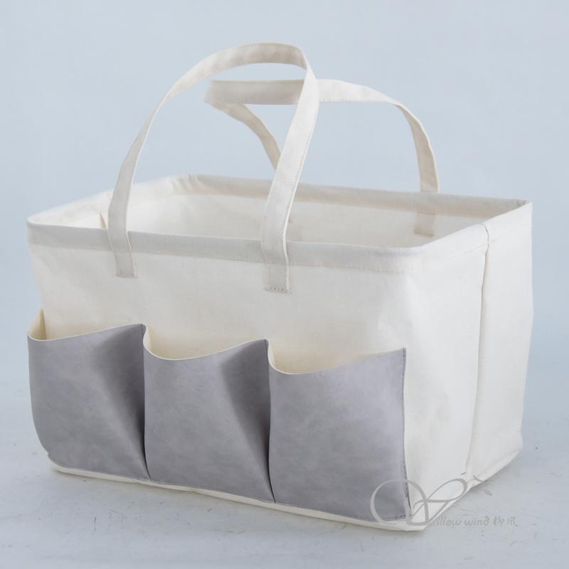 柳风收纳，客厅收纳柳编筐