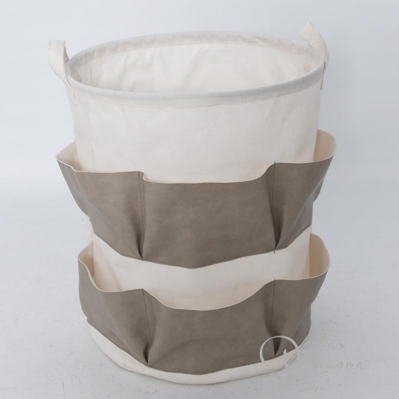 柳风收纳，客厅收纳柳编筐