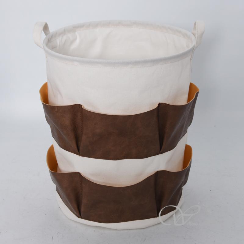 柳风收纳，客厅收纳柳编筐