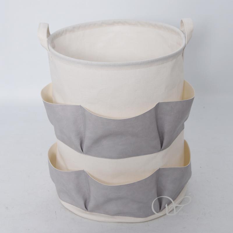 柳风收纳，客厅收纳柳编筐