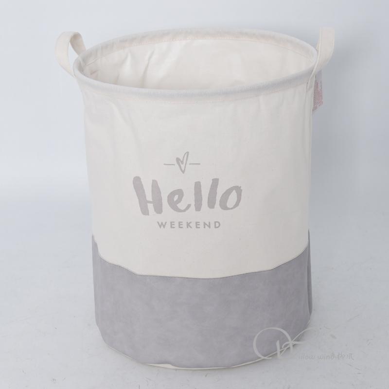 柳风收纳，客厅收纳柳编筐