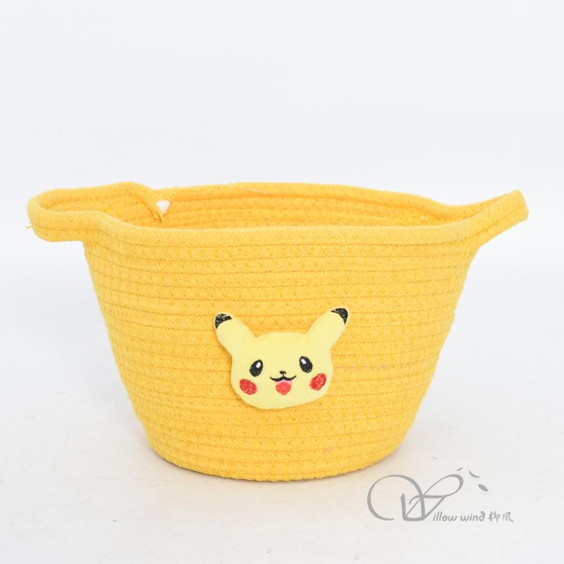 柳风收纳，客厅收纳柳编筐