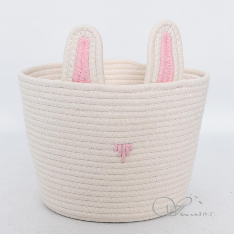 柳风收纳，客厅收纳柳编筐