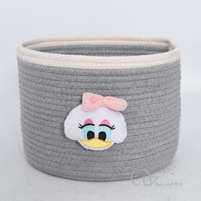 柳风收纳，客厅收纳柳编筐