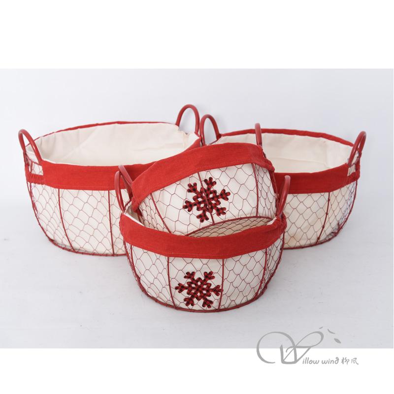 柳风收纳，客厅收纳柳编筐