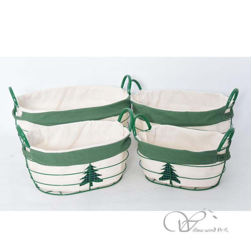 柳风收纳，客厅收纳柳编筐