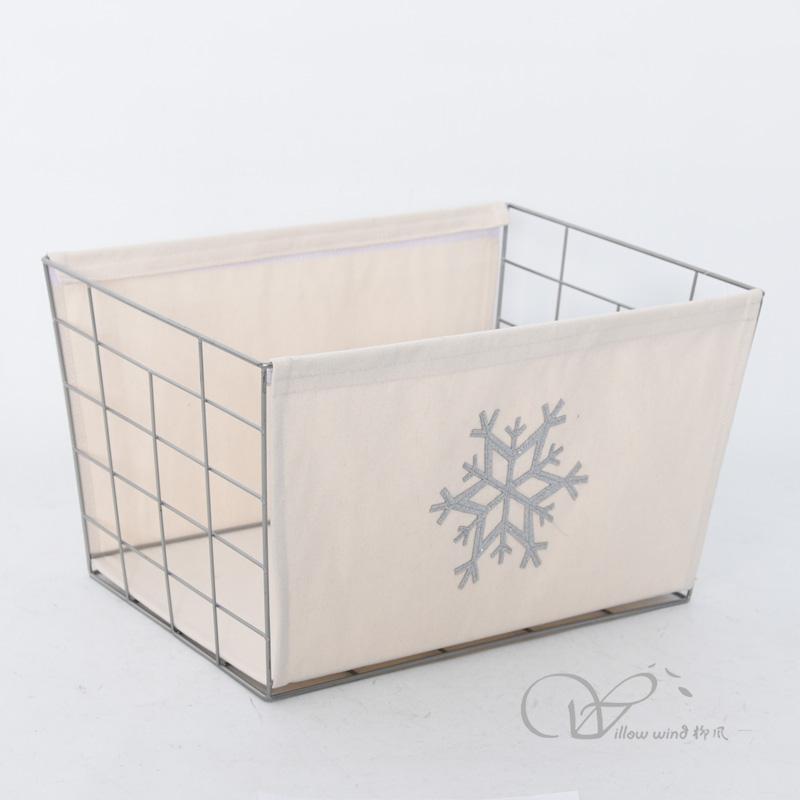 柳风收纳，客厅收纳柳编筐