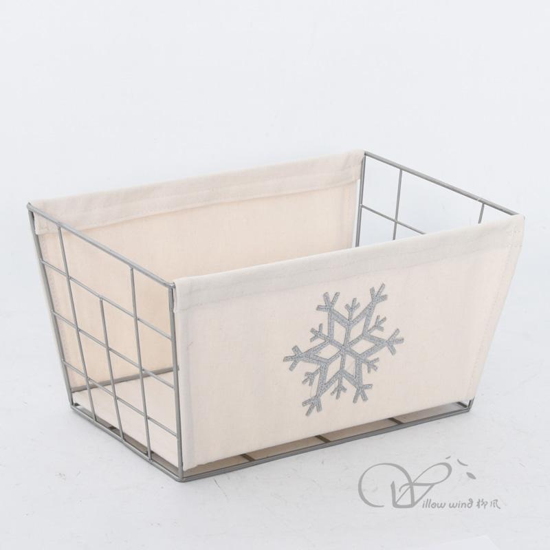 柳风收纳，客厅收纳柳编筐