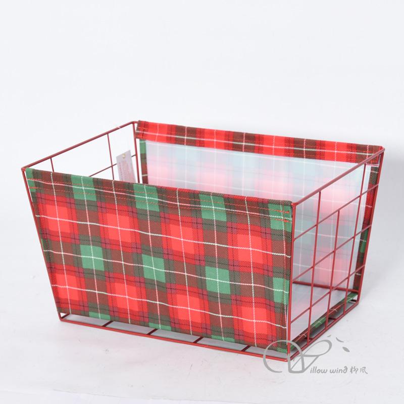 柳风收纳，客厅收纳柳编筐