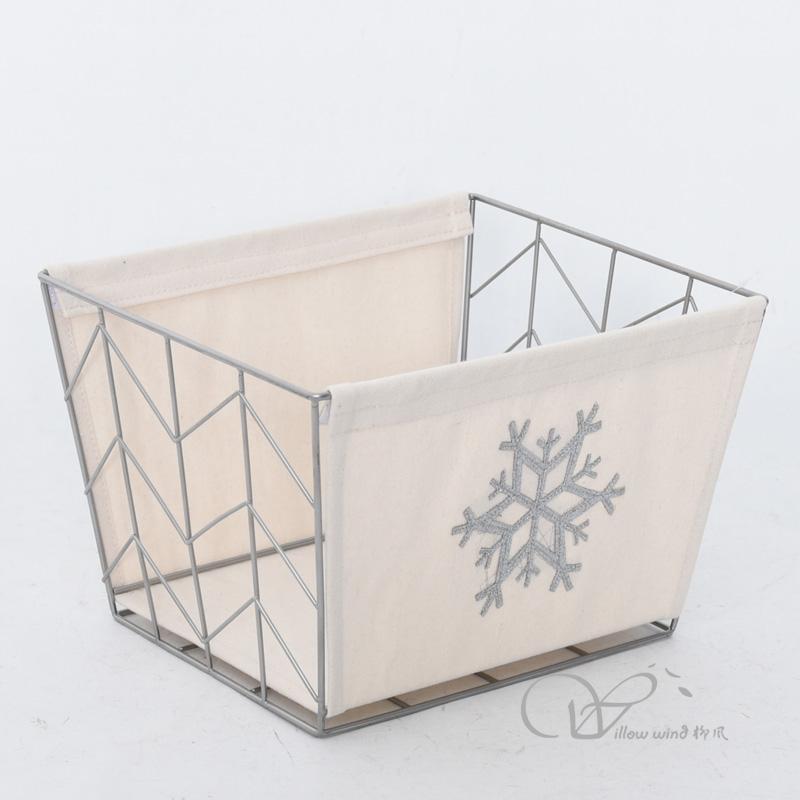 柳风收纳，客厅收纳柳编筐