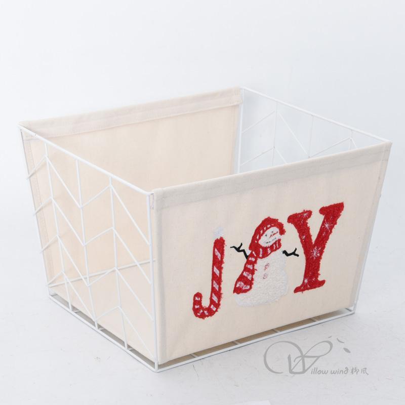 柳风收纳，客厅收纳柳编筐