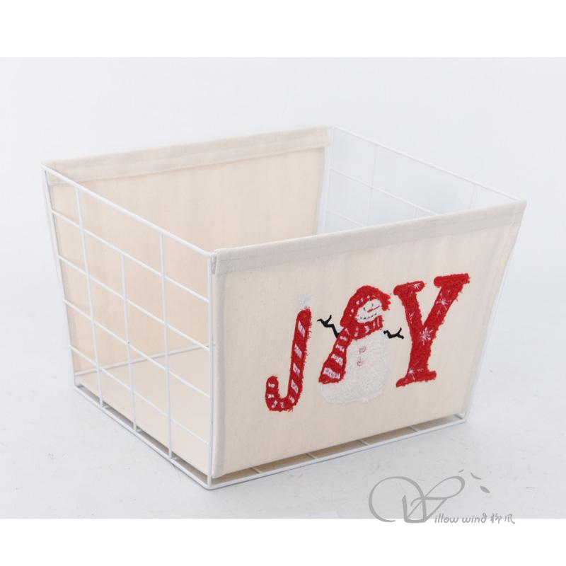 柳风收纳，客厅收纳柳编筐