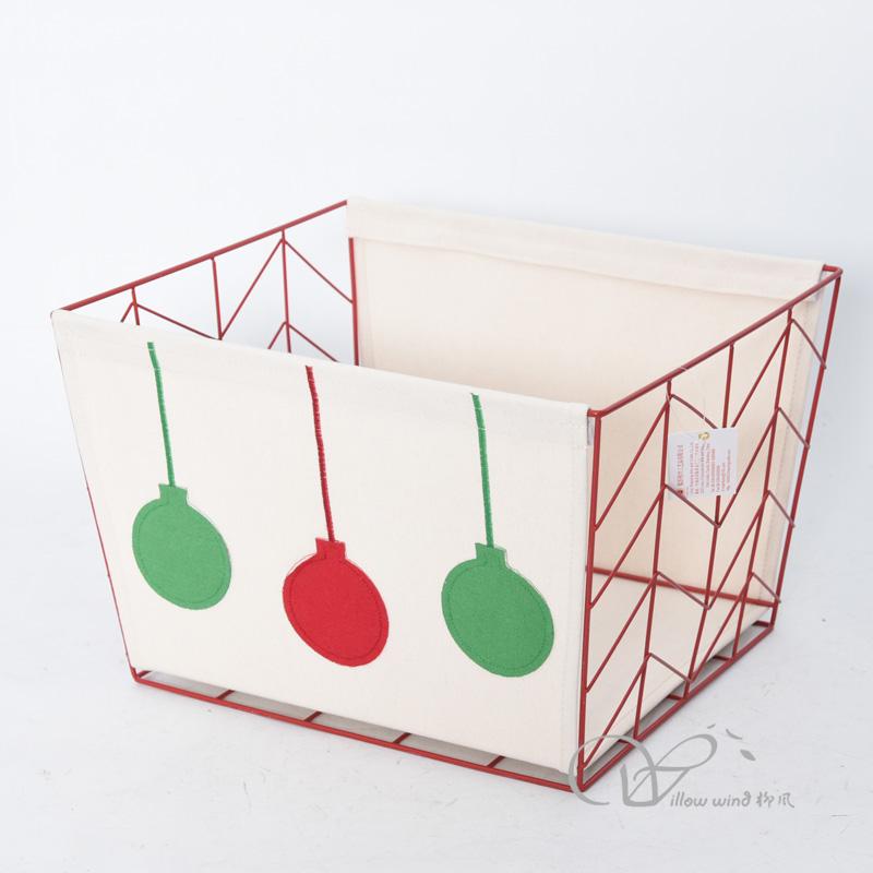 柳风收纳，客厅收纳柳编筐