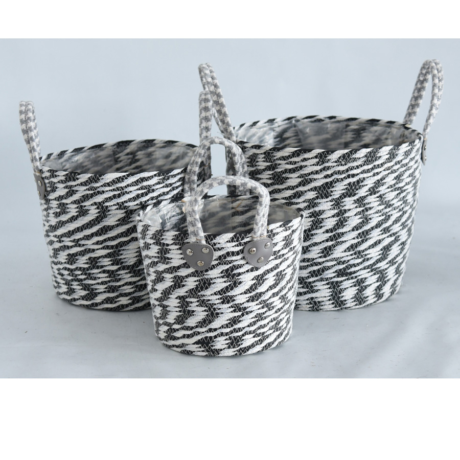 柳风收纳，客厅收纳柳编筐