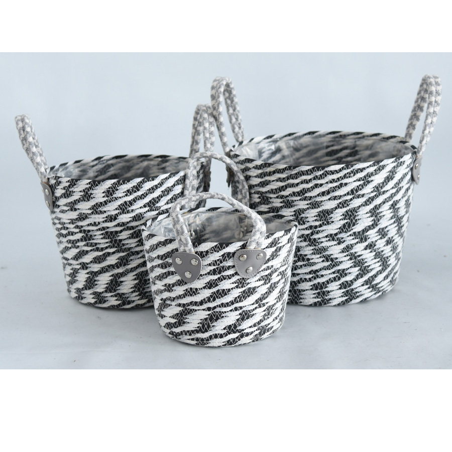 柳风收纳，客厅收纳柳编筐